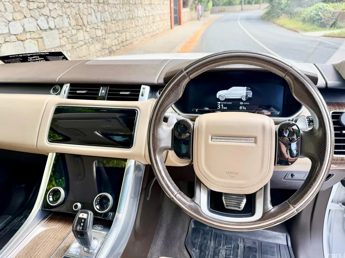 Land Rover Range Rover Sport SUV, Petrol Plug-in Hybrid, 2019, White