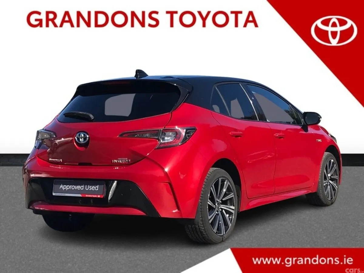 Toyota Corolla Hatchback, Petrol Hybrid, 2022, Red