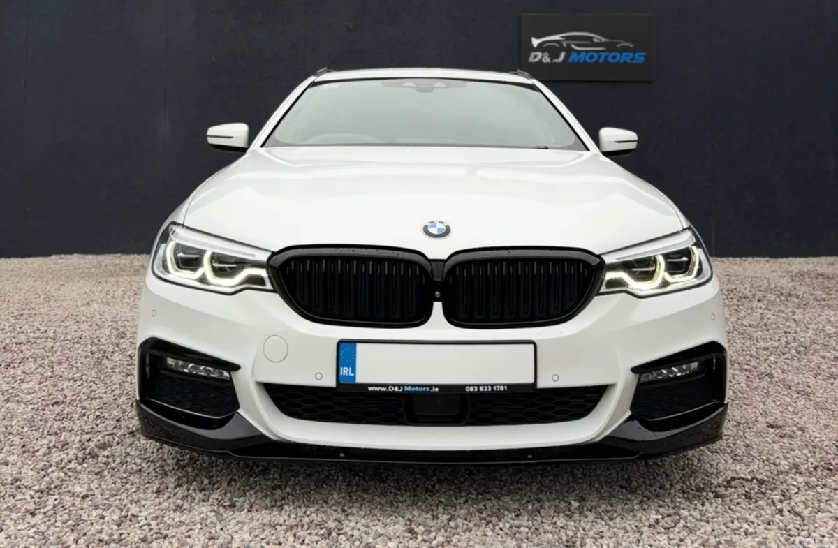 BMW 5-Series Estate, Diesel, 2017, White