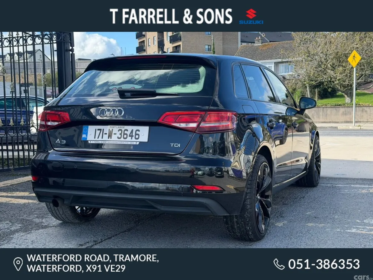 Audi A3 Hatchback, Diesel, 2017, Black