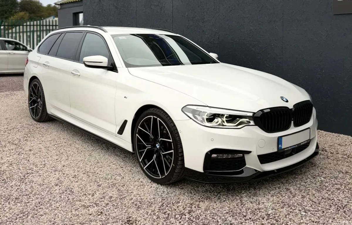 BMW 5-Series Estate, Diesel, 2017, White