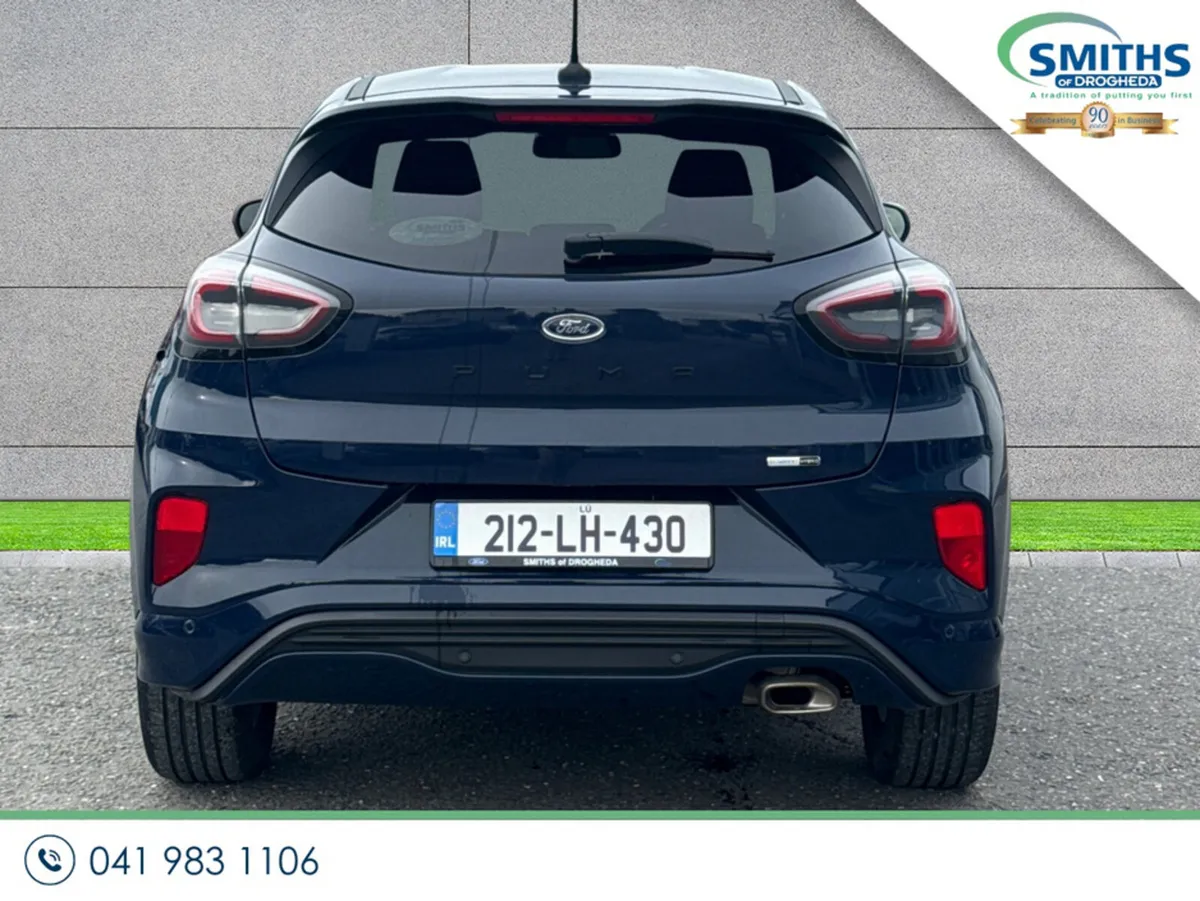 Ford Puma MPV, Petrol Hybrid, 2021, Blue