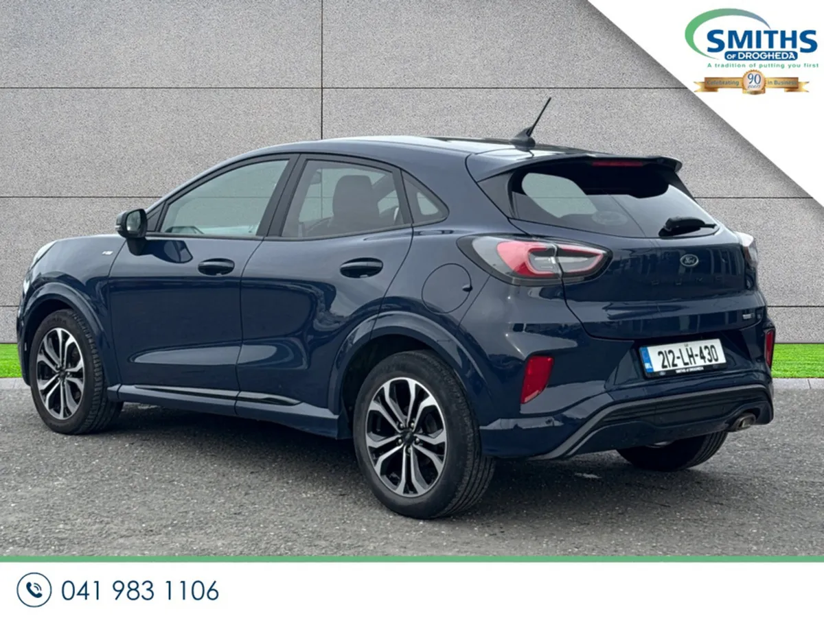 Ford Puma MPV, Petrol Hybrid, 2021, Blue