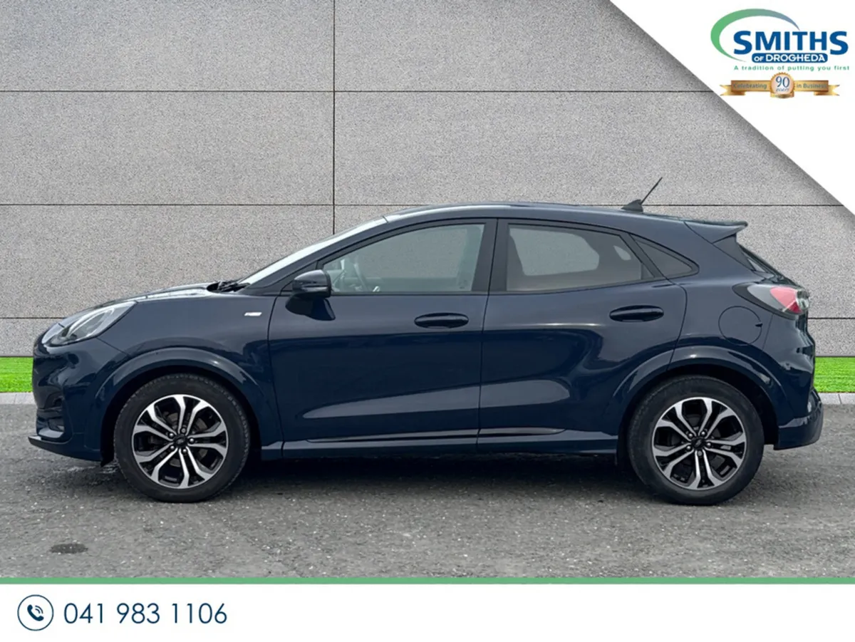 Ford Puma MPV, Petrol Hybrid, 2021, Blue