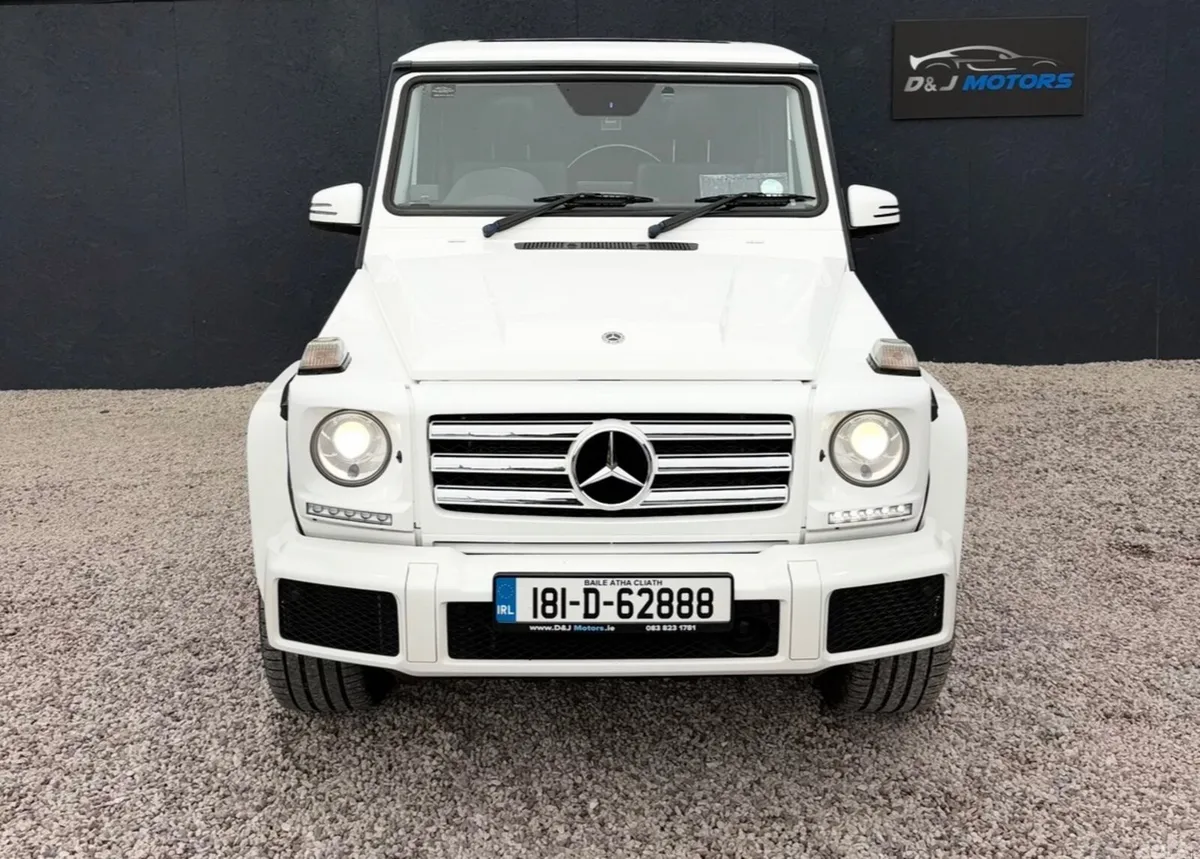 Mercedes-Benz G-Class SUV, Diesel, 2018, White