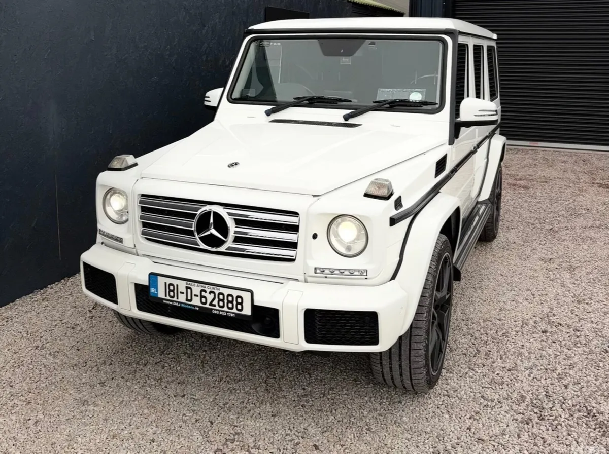 Mercedes-Benz G-Class SUV, Diesel, 2018, White
