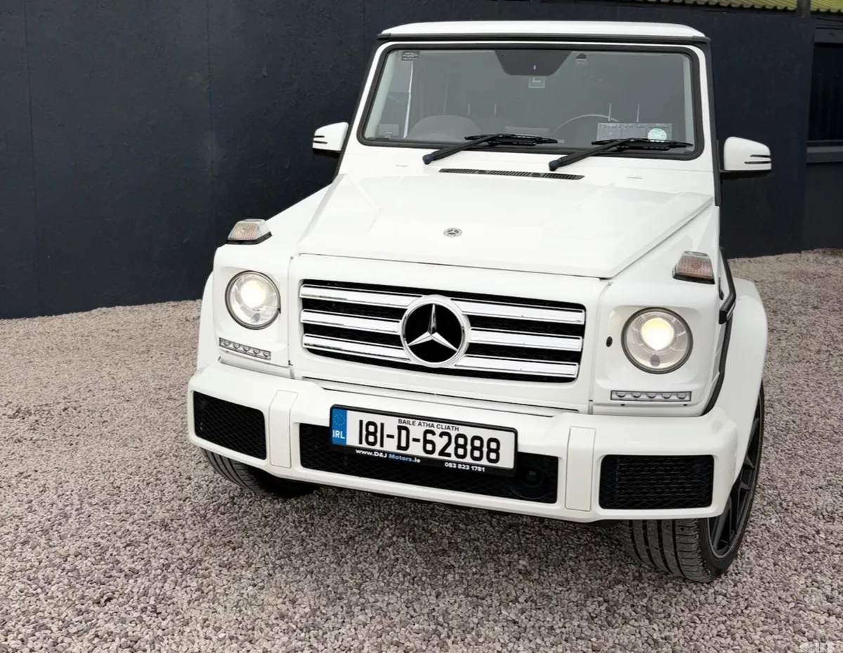 Mercedes-Benz G-Class SUV, Diesel, 2018, White