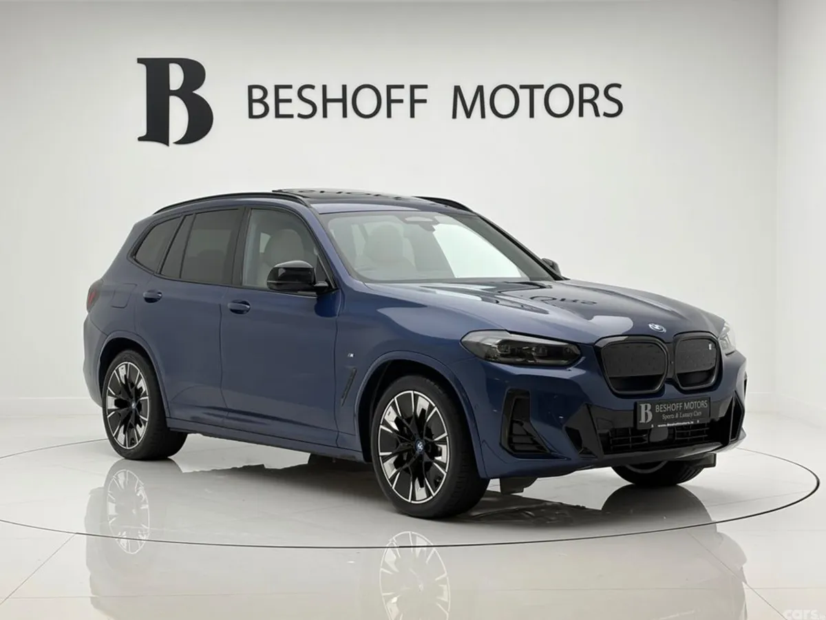 BMW iX3 Estate, Electric, 2023, Blue