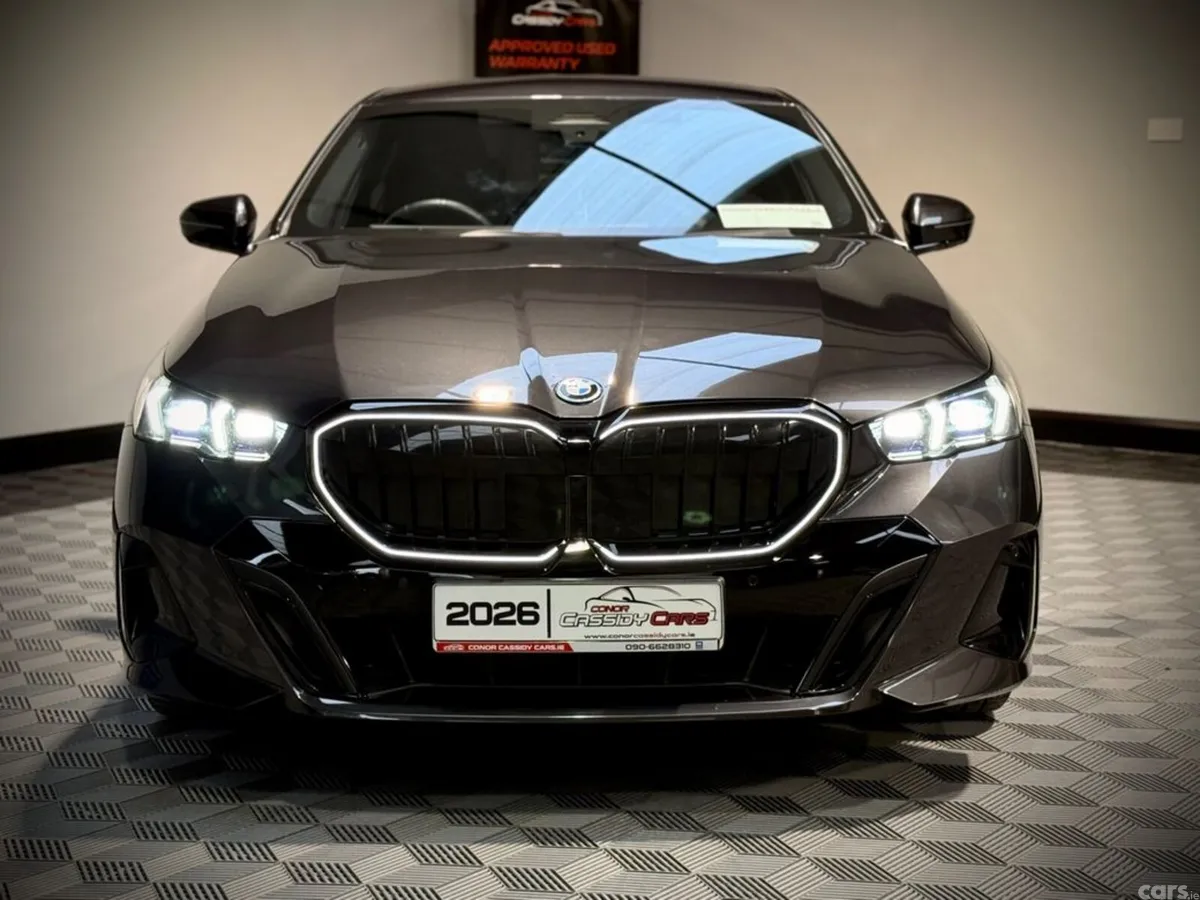 BMW 5-Series Saloon, Petrol Hybrid, 2026, Grey
