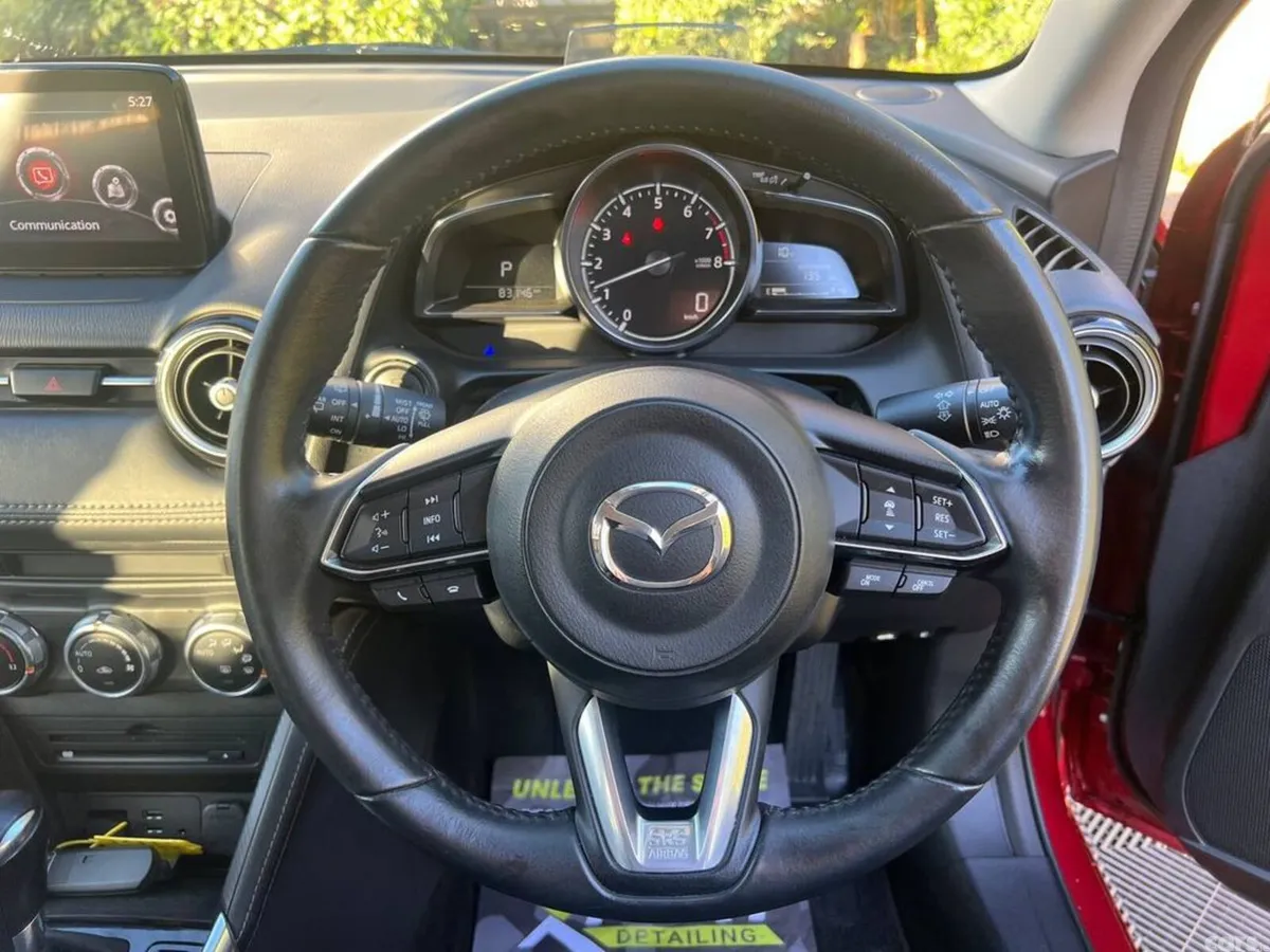 Mazda Demio Hatchback, Petrol, 2018, Red