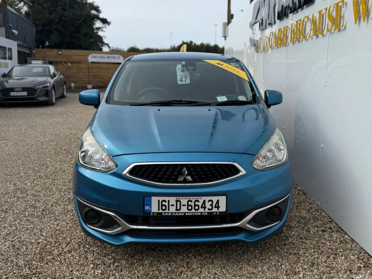 Mitsubishi Mirage Hatchback, Petrol, 2016, Blue