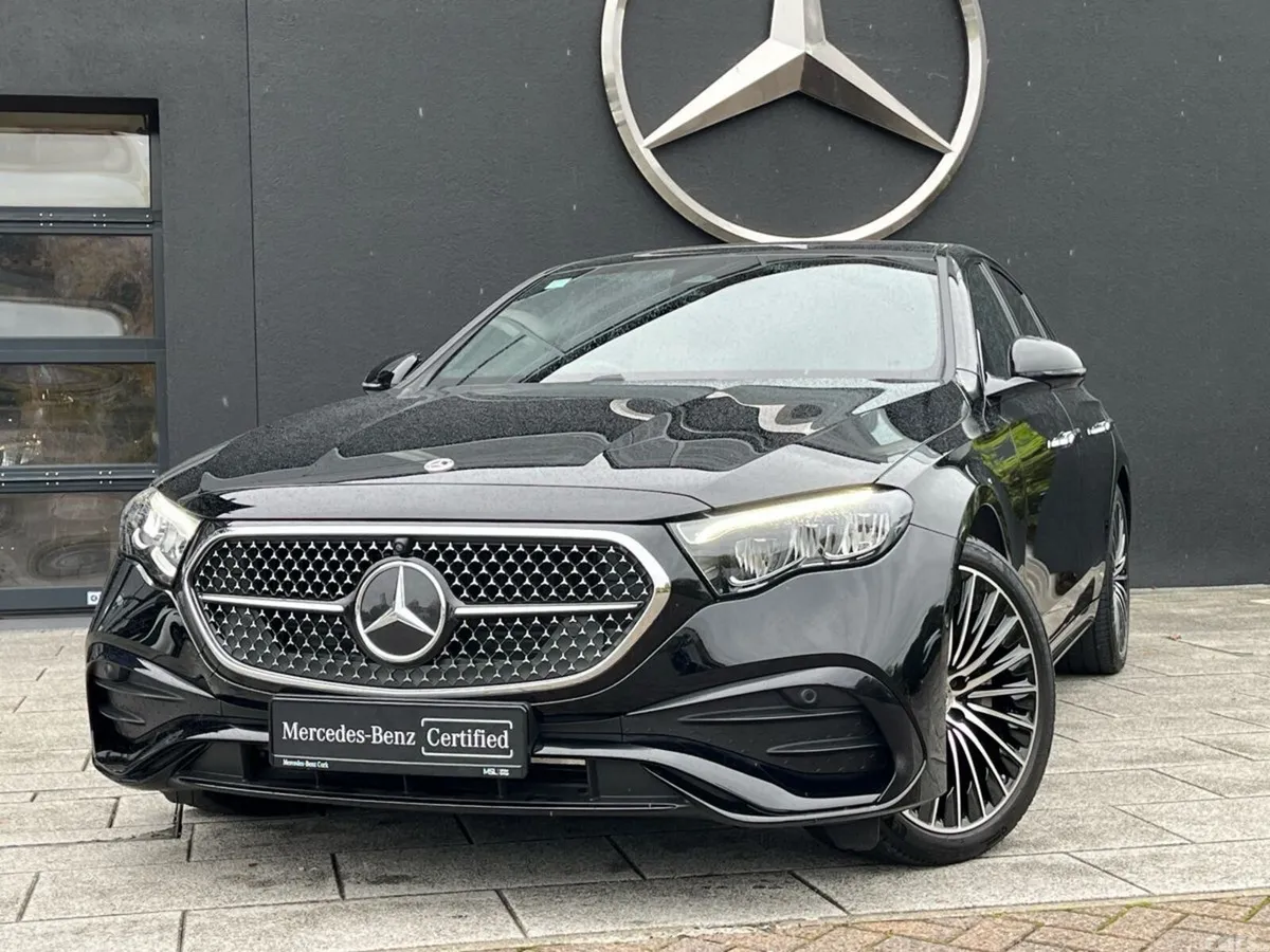 Mercedes-Benz E-Class Saloon, Petrol Plug-in Hybrid, 2026, Black