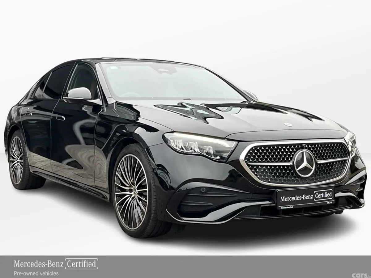 Mercedes-Benz E-Class Saloon, Petrol Plug-in Hybrid, 2026, Black