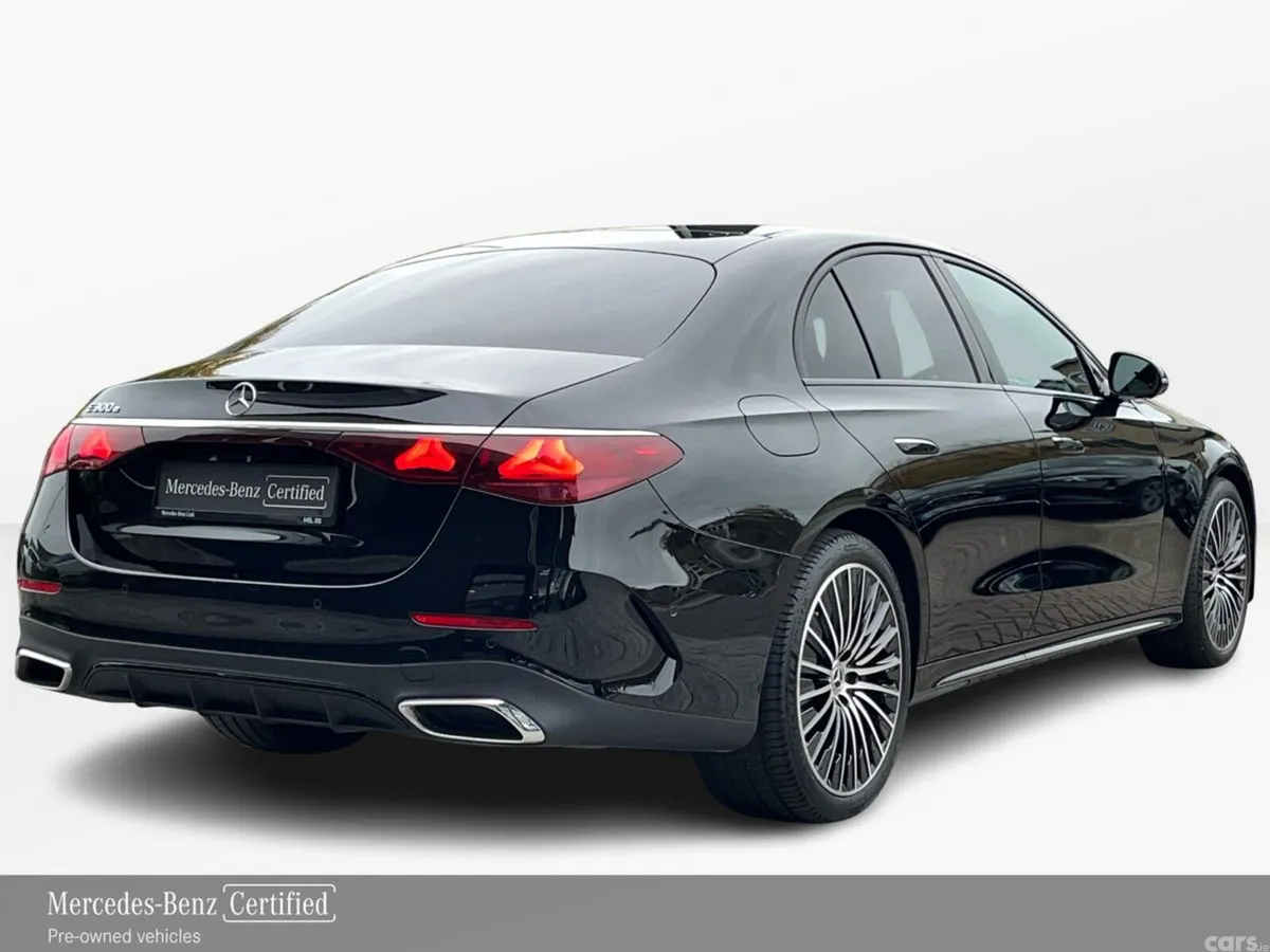 Mercedes-Benz E-Class Saloon, Petrol Plug-in Hybrid, 2026, Black