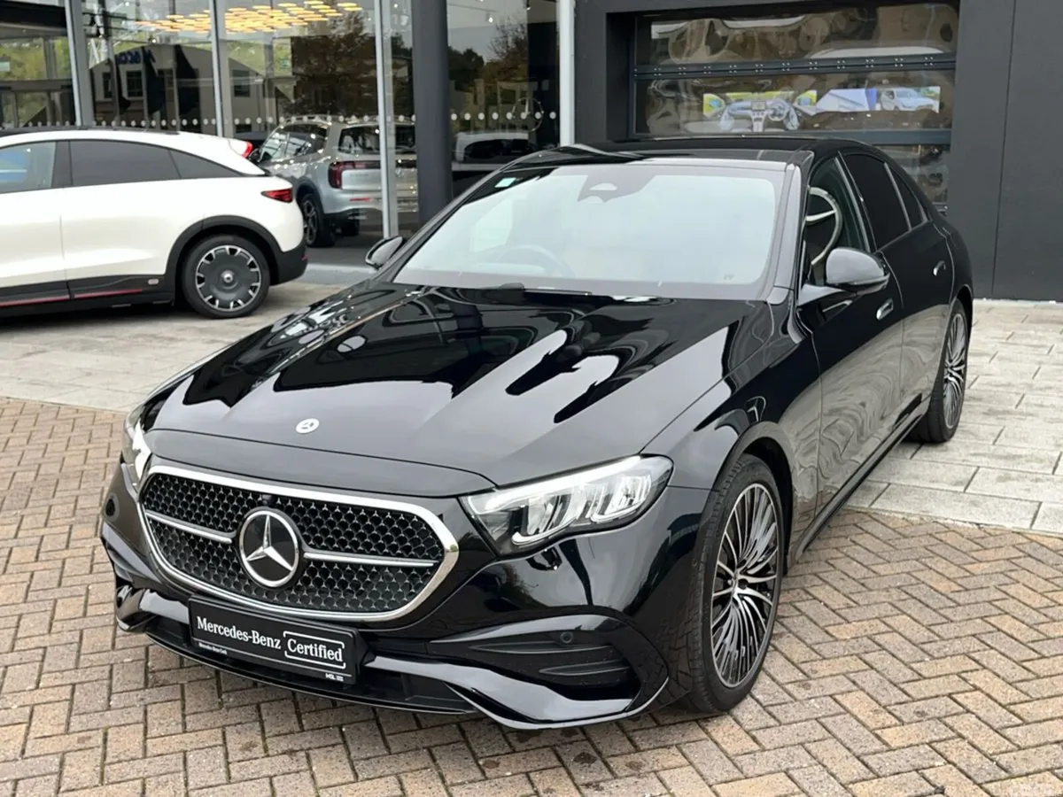 Mercedes-Benz E-Class Saloon, Petrol Plug-in Hybrid, 2026, Black