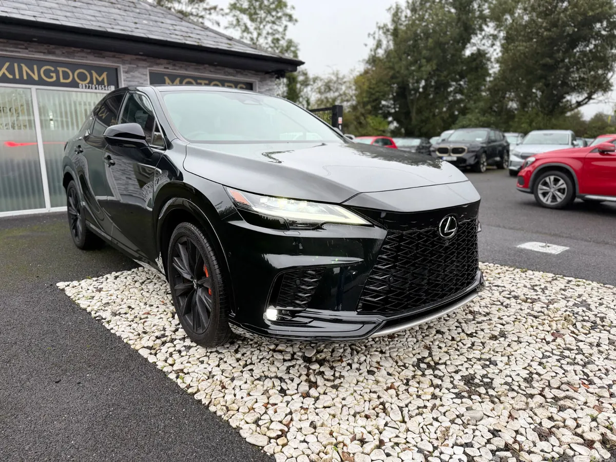 Lexus RX SUV, Petrol Hybrid, 2024, Black