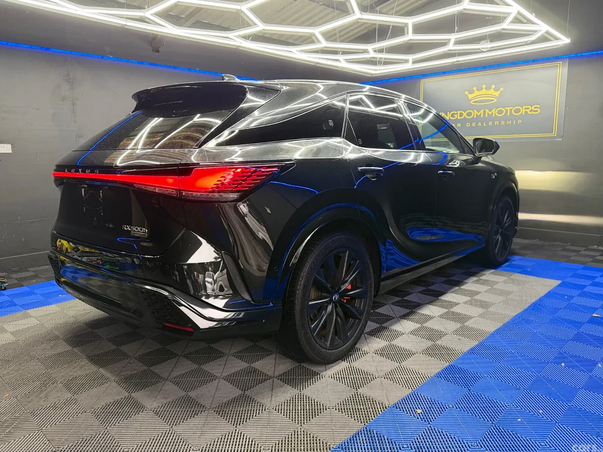 Lexus RX SUV, Petrol Hybrid, 2024, Black