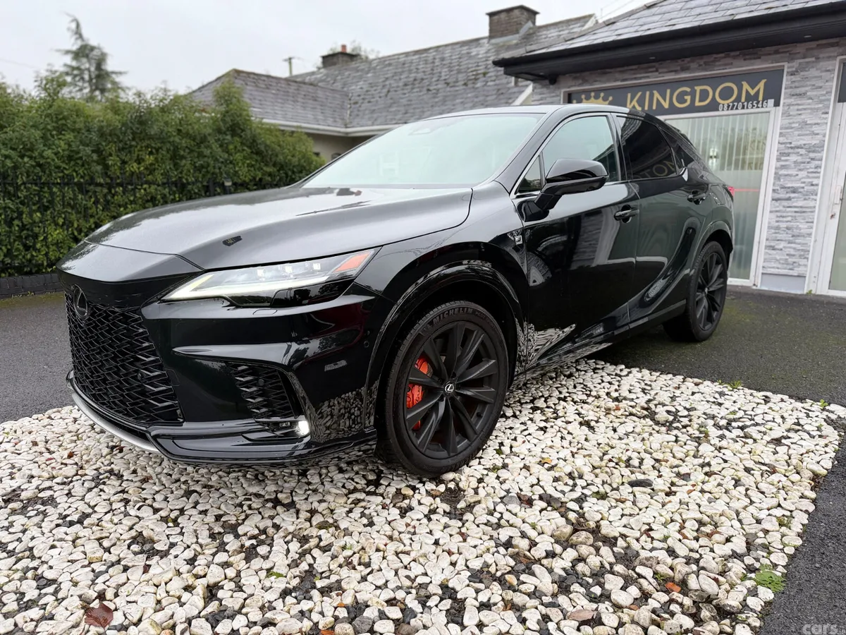 Lexus RX SUV, Petrol Hybrid, 2024, Black