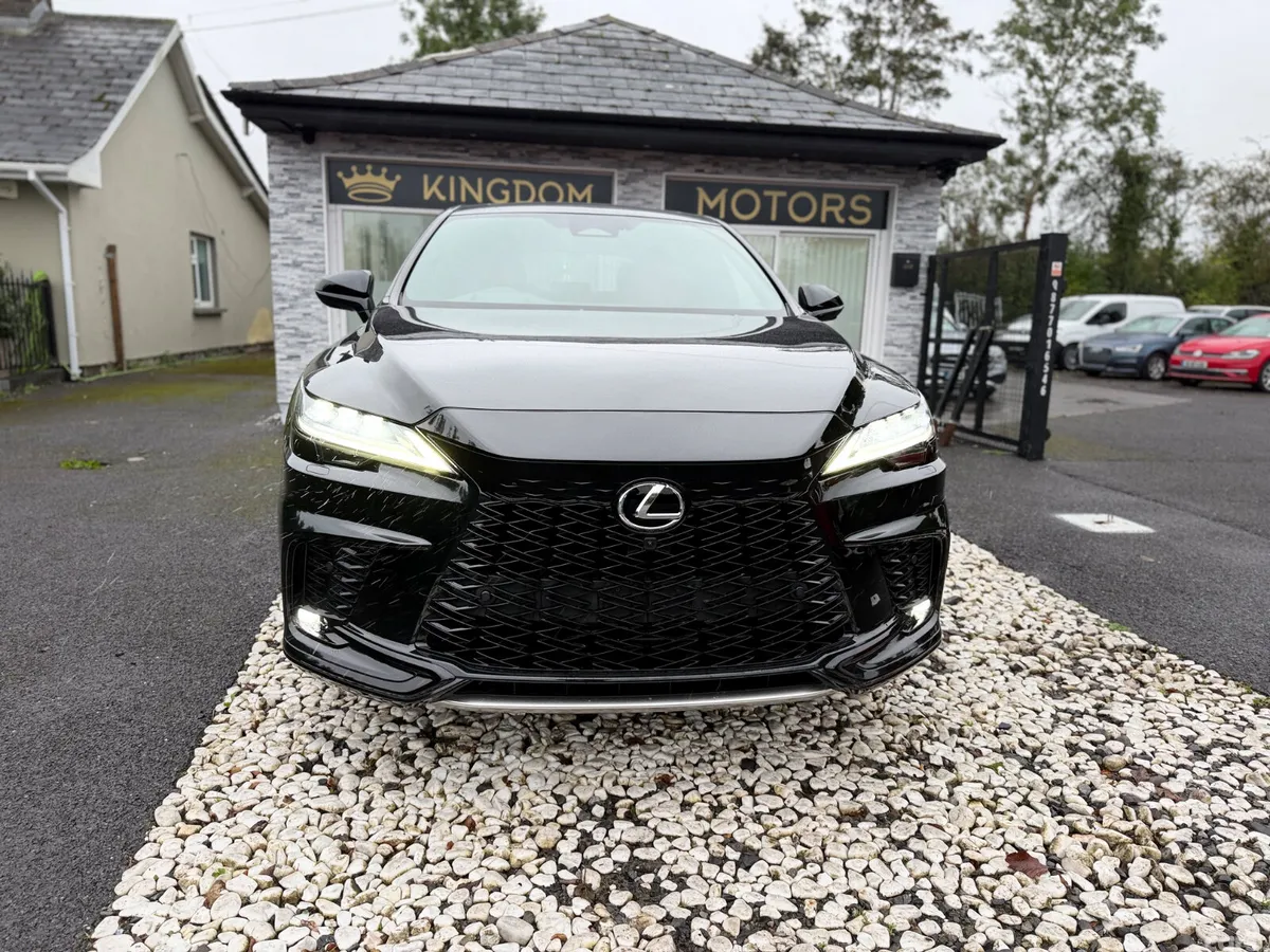 Lexus RX SUV, Petrol Hybrid, 2024, Black