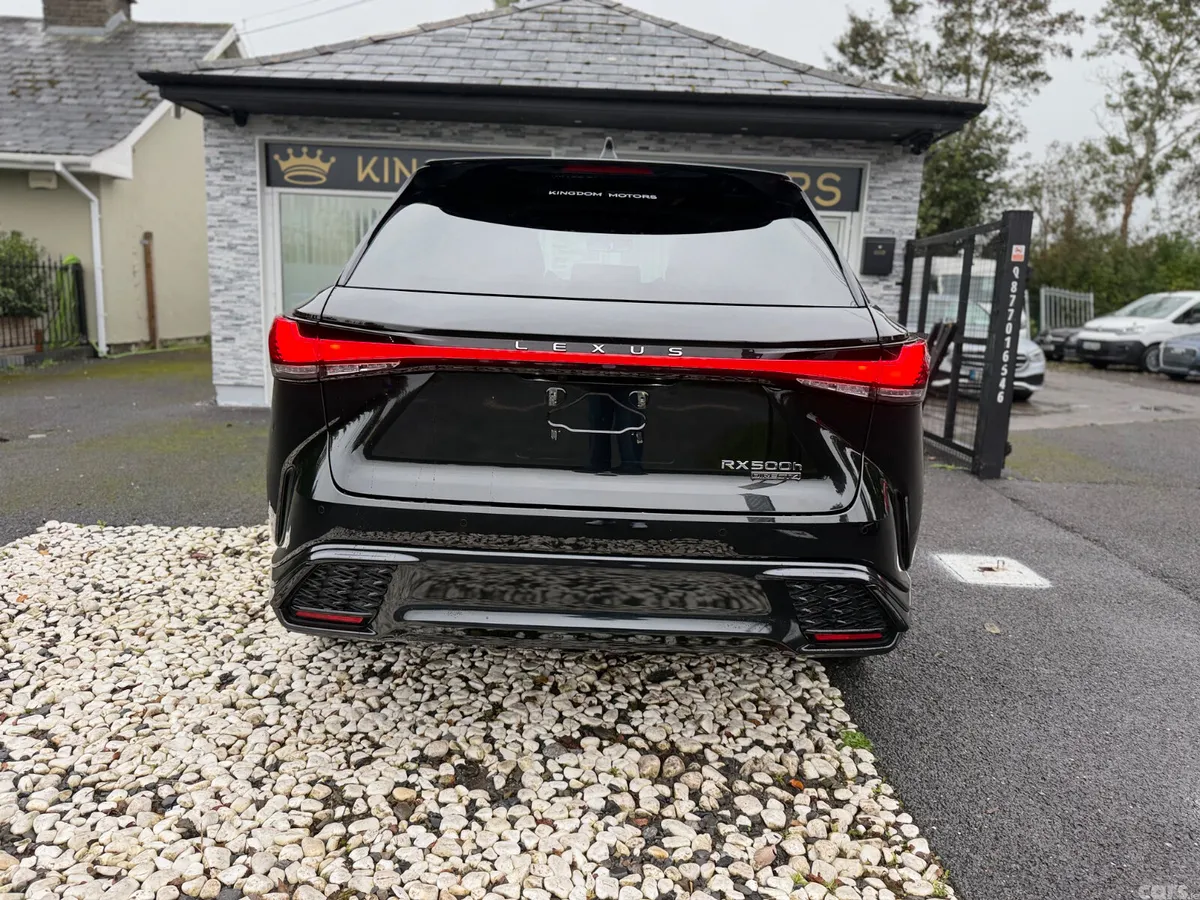 Lexus RX SUV, Petrol Hybrid, 2024, Black