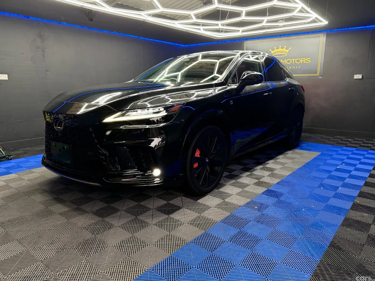 Lexus RX SUV, Petrol Hybrid, 2024, Black