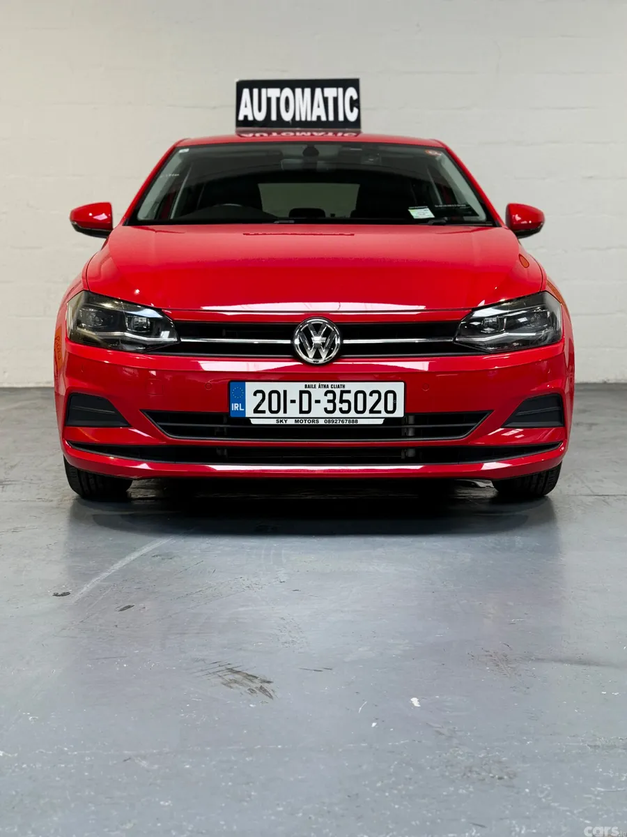 Volkswagen Polo Hatchback, Petrol, 2020, Red