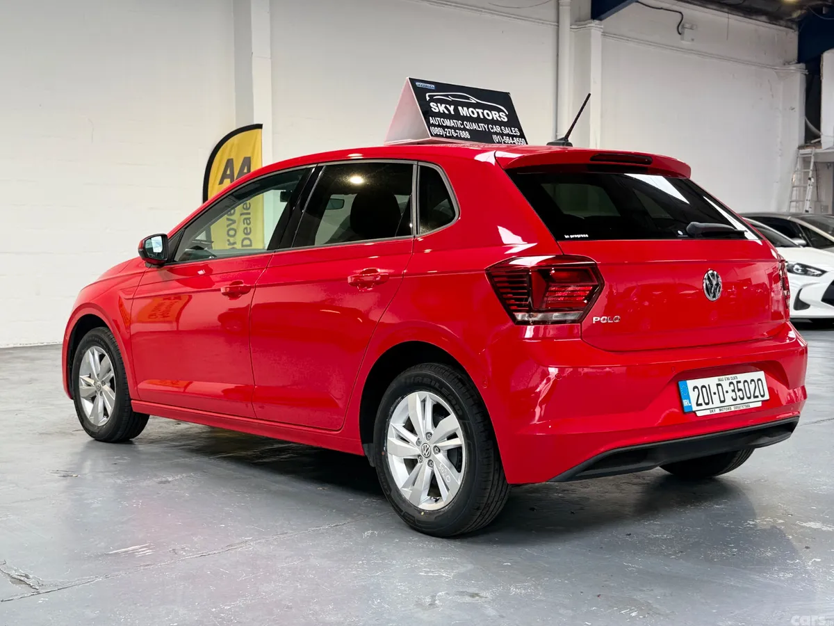 Volkswagen Polo Hatchback, Petrol, 2020, Red