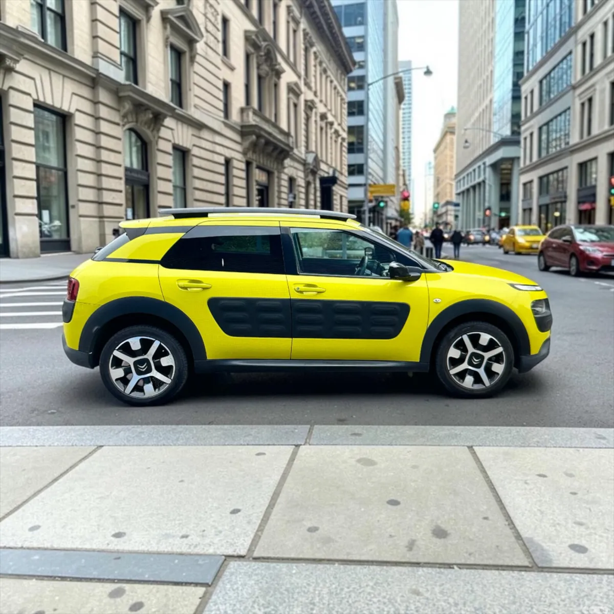 Citroen C4 Cactus Hatchback, Petrol, 2016, Yellow