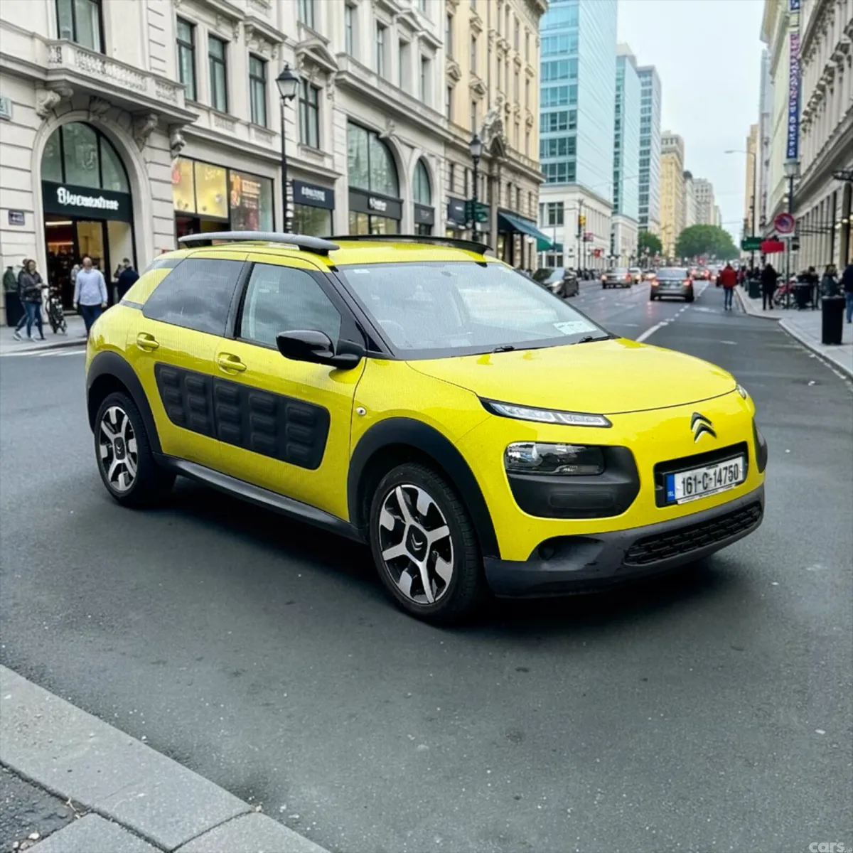 Citroen C4 Cactus Hatchback, Petrol, 2016, Yellow