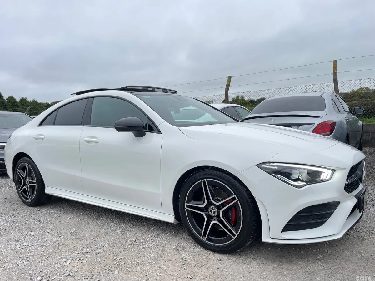 Mercedes-Benz CLA Saloon, Petrol, 2019, White