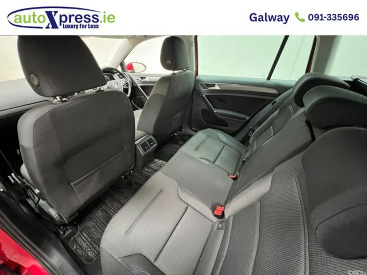 Volkswagen Golf Estate, Petrol, 2020, Red