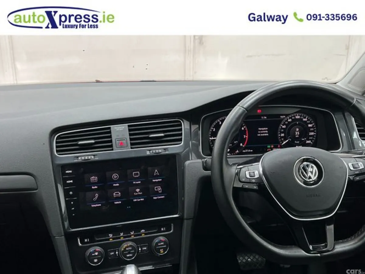 Volkswagen Golf Estate, Petrol, 2020, Red