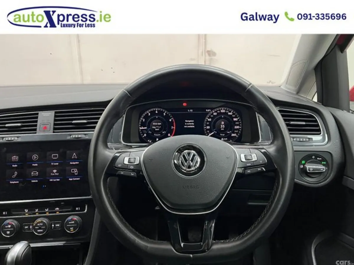 Volkswagen Golf Estate, Petrol, 2020, Red