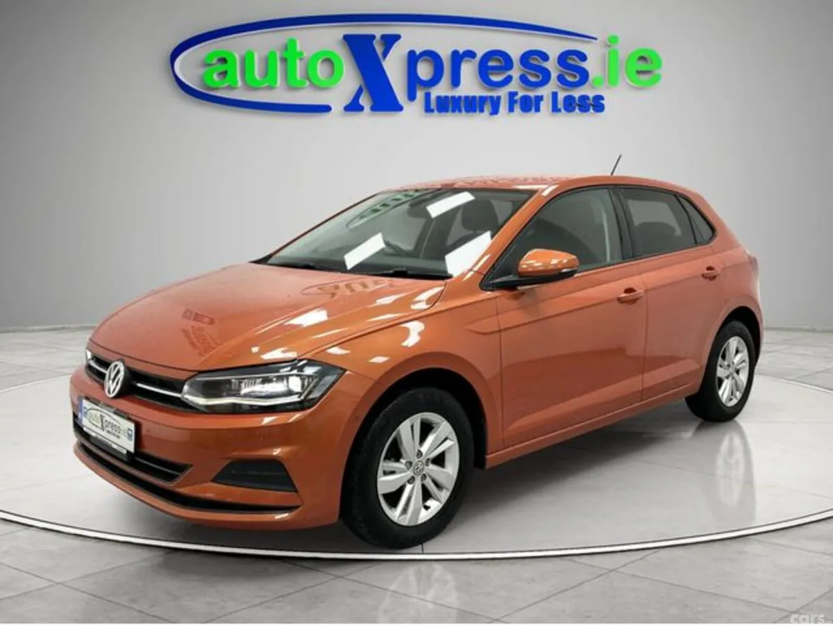 Volkswagen Polo Hatchback, Petrol, 2020, Orange