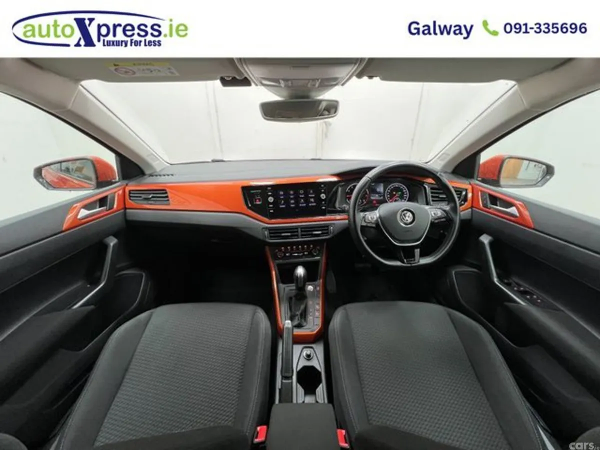 Volkswagen Polo Hatchback, Petrol, 2020, Orange