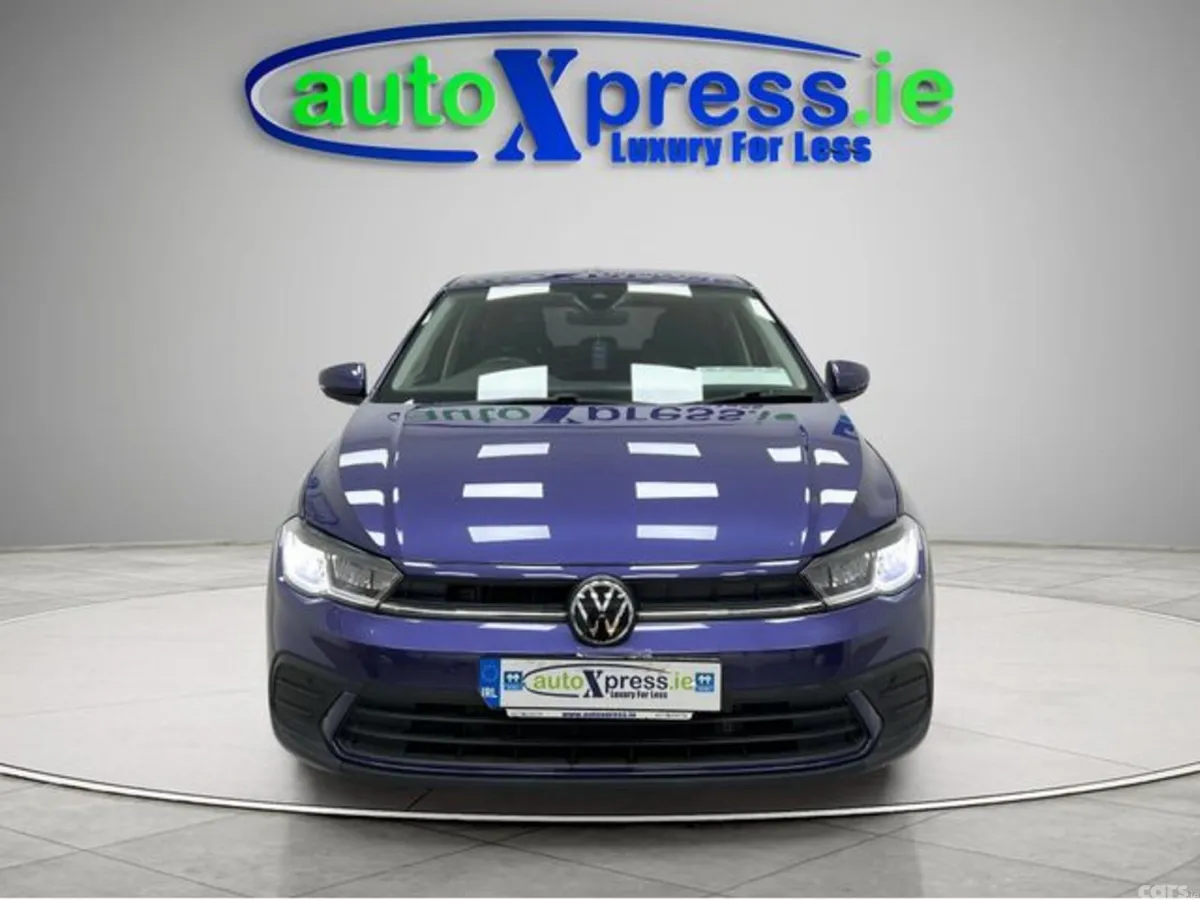 Volkswagen Polo Hatchback, Petrol, 2023, Blue