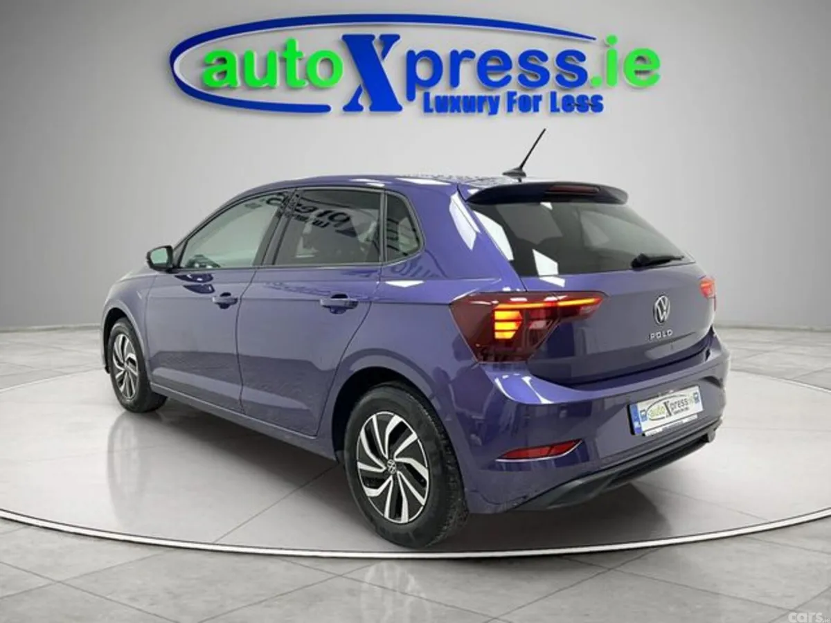 Volkswagen Polo Hatchback, Petrol, 2023, Blue