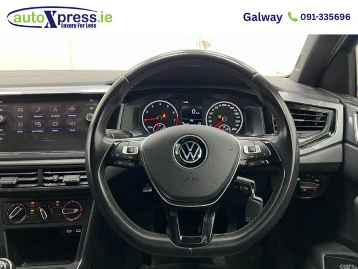 Volkswagen Polo Hatchback, Petrol, 2021, Blue