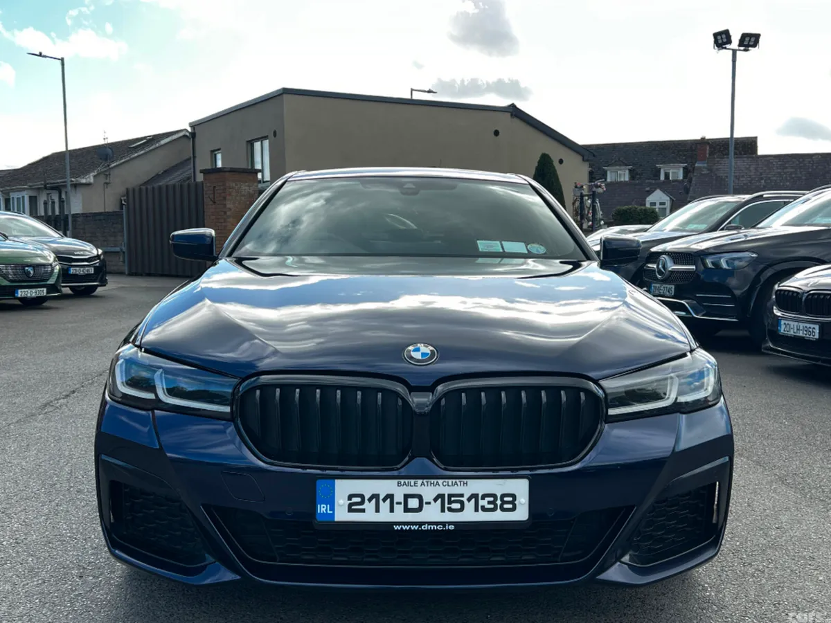 BMW 5-Series Saloon, Petrol Plug-in Hybrid, 2021, Blue
