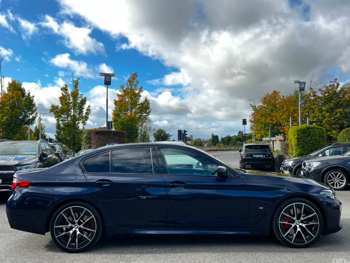 BMW 5-Series Saloon, Petrol Plug-in Hybrid, 2021, Blue
