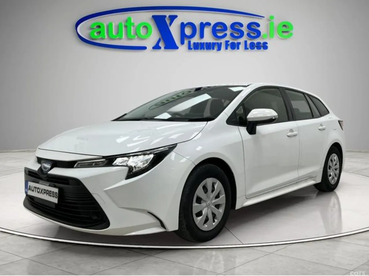 Toyota Corolla Estate, Petrol Hybrid, 2023, White