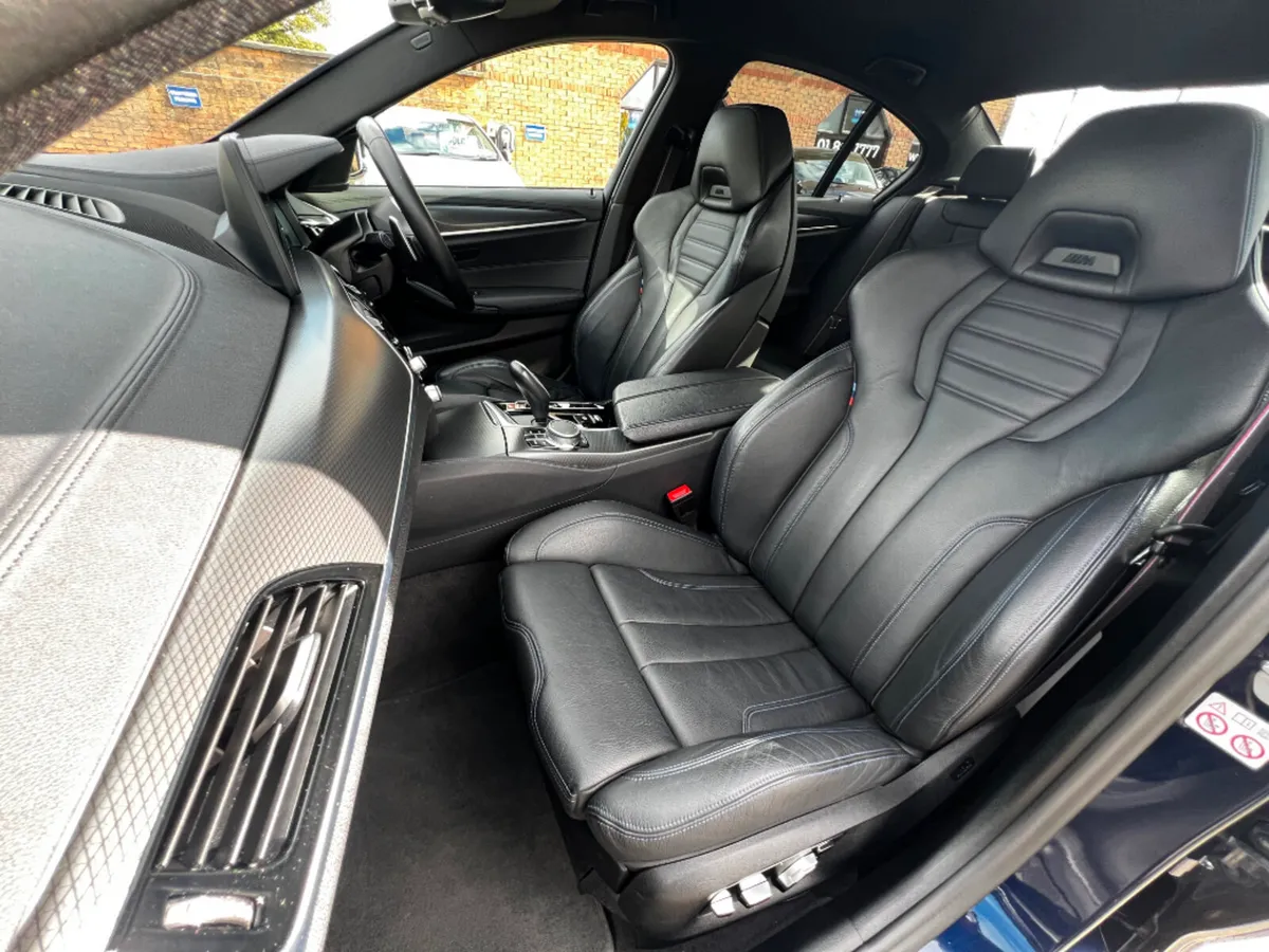 BMW 5-Series Saloon, Petrol Plug-in Hybrid, 2021, Blue