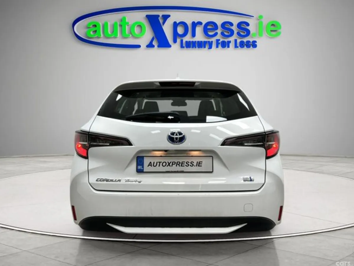 Toyota Corolla Estate, Petrol Hybrid, 2023, White