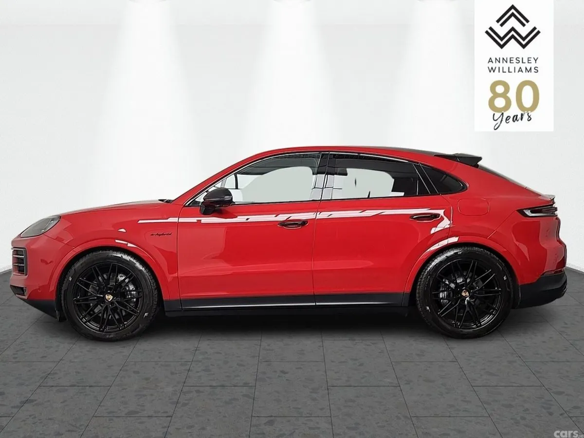 Porsche Cayenne SUV, Petrol Plug-in Hybrid, 2025, Red