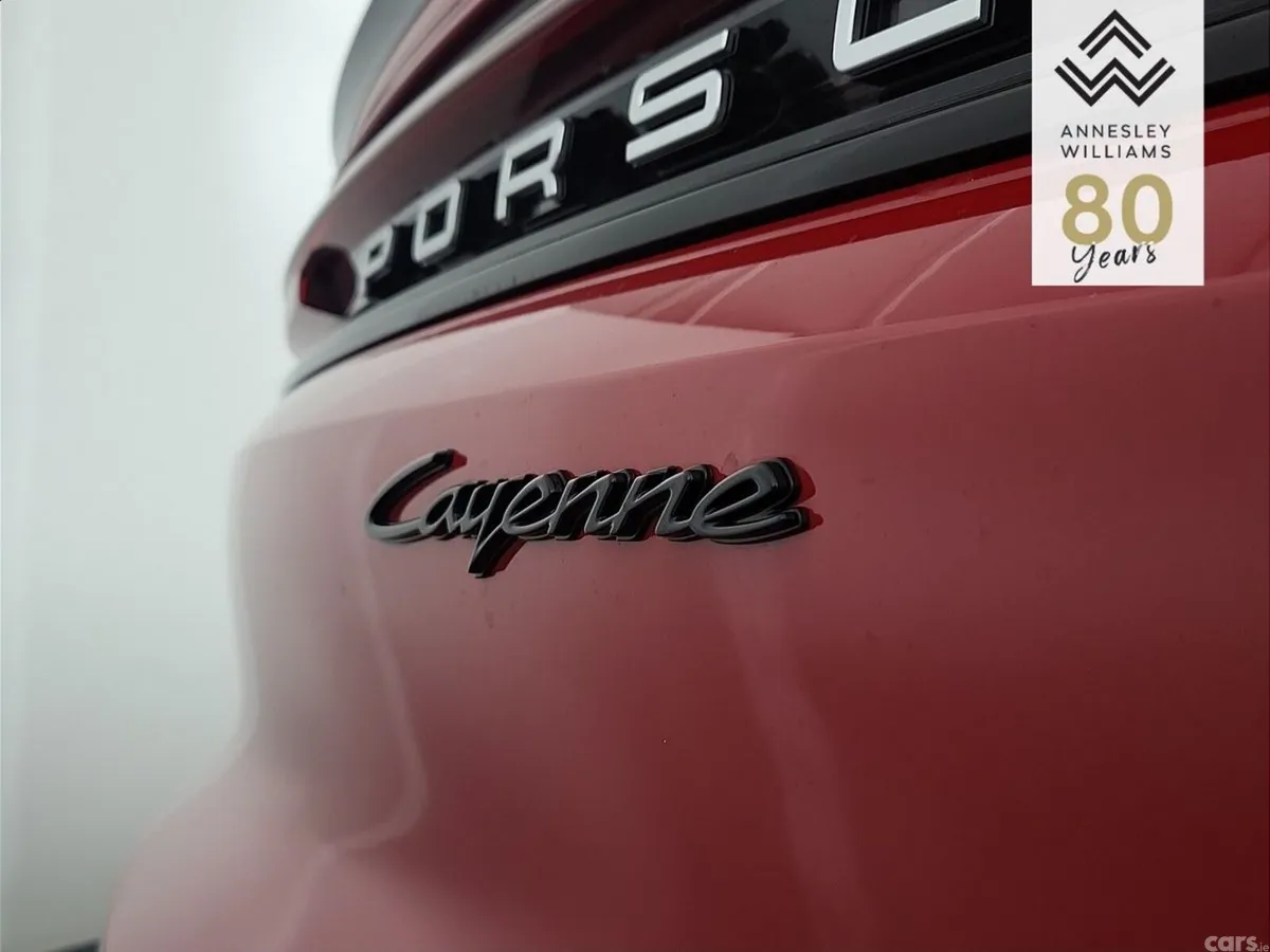 Porsche Cayenne SUV, Petrol Plug-in Hybrid, 2025, Red