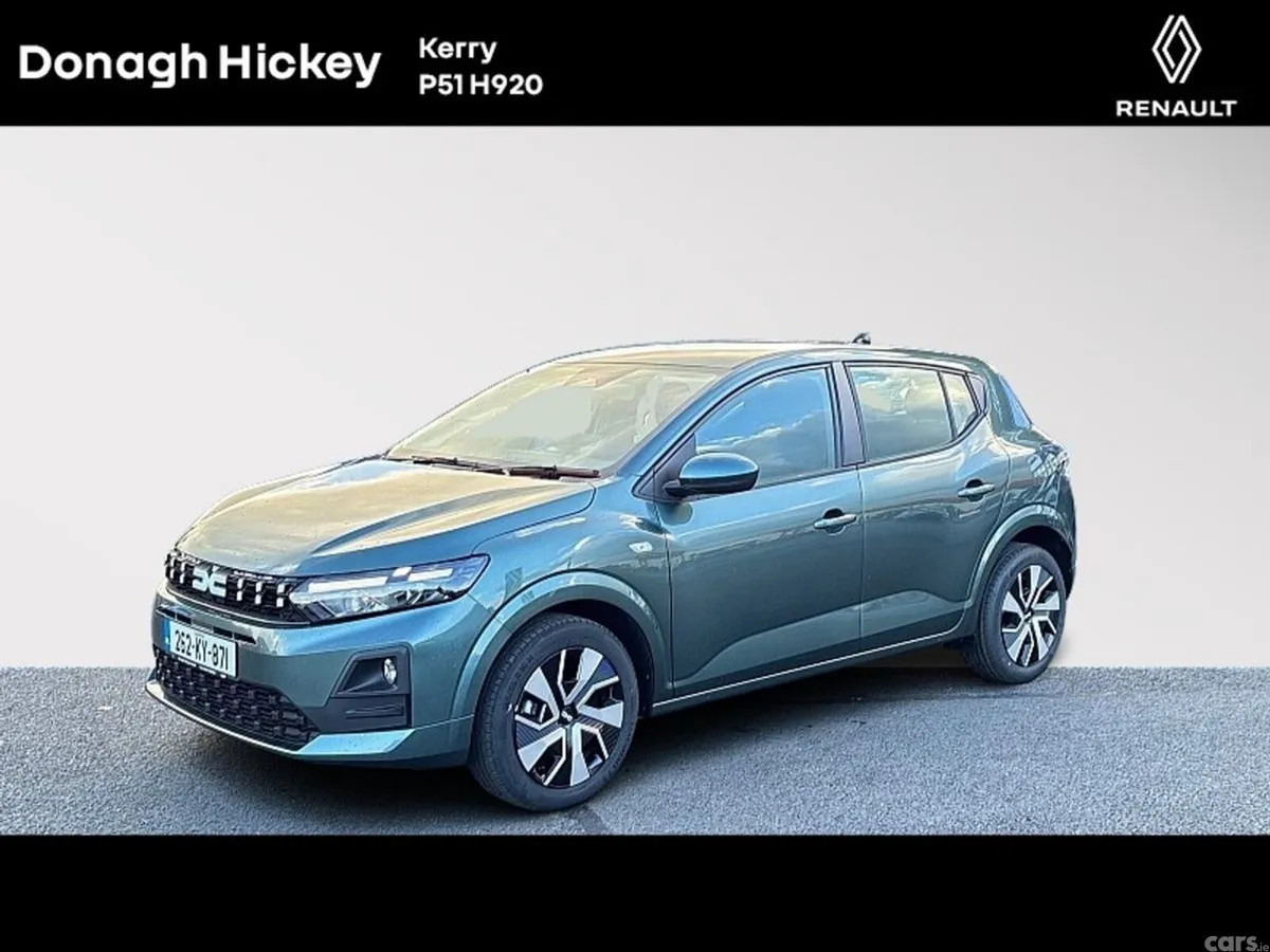 Dacia Sandero Hatchback, Petrol, 2026, Green