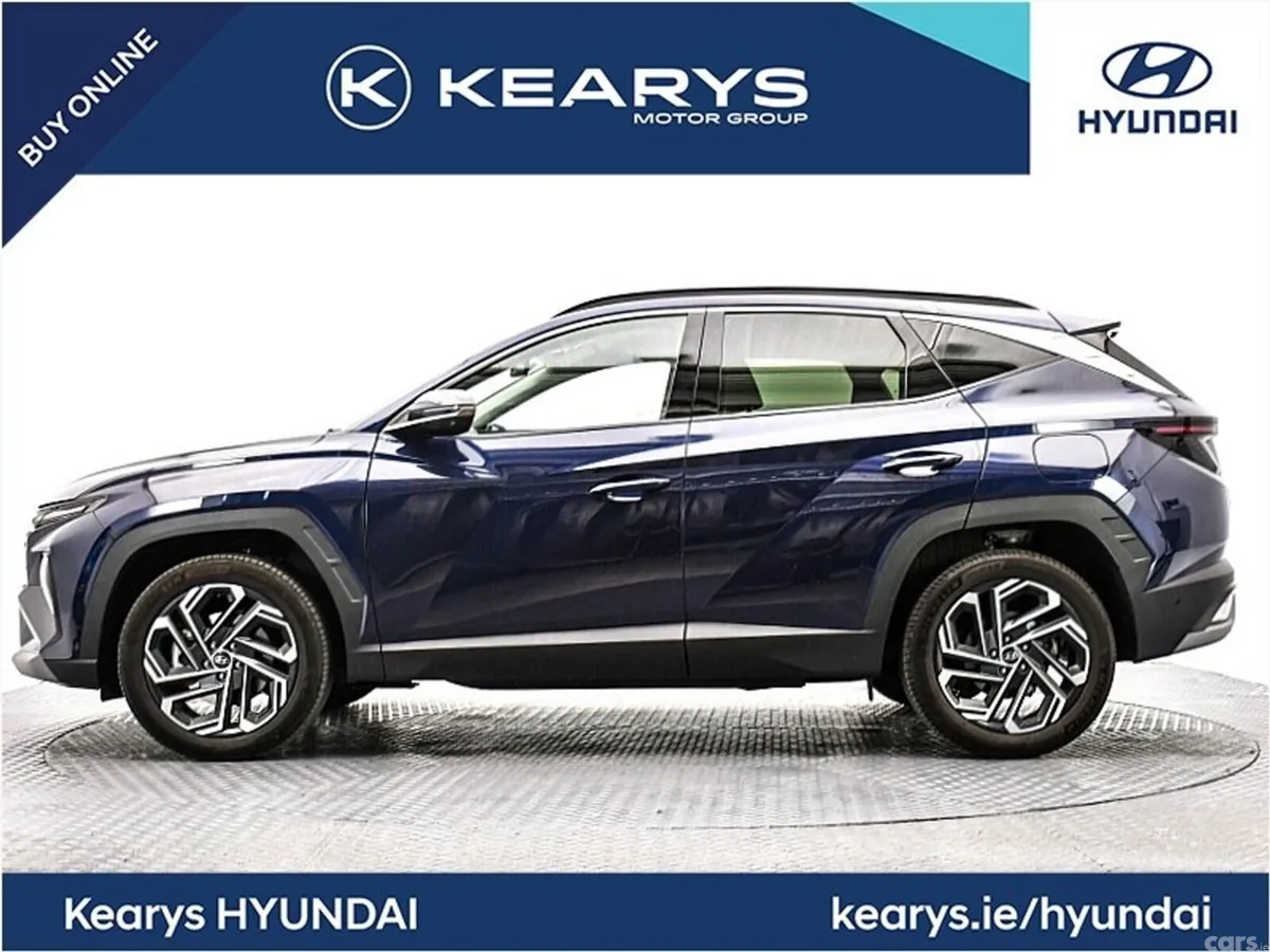 Hyundai Tucson SUV, Petrol Hybrid, 2024, Blue