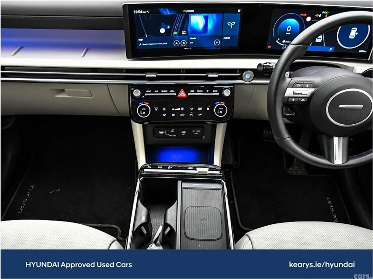 Hyundai Tucson SUV, Petrol Hybrid, 2024, Blue