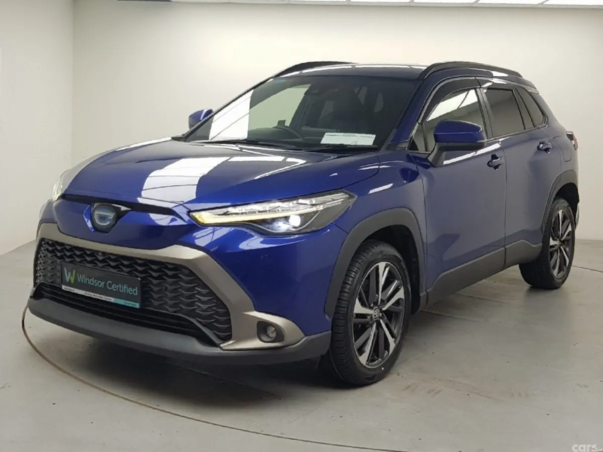 Toyota Corolla Cross SUV, Petrol Hybrid, 2022, Blue