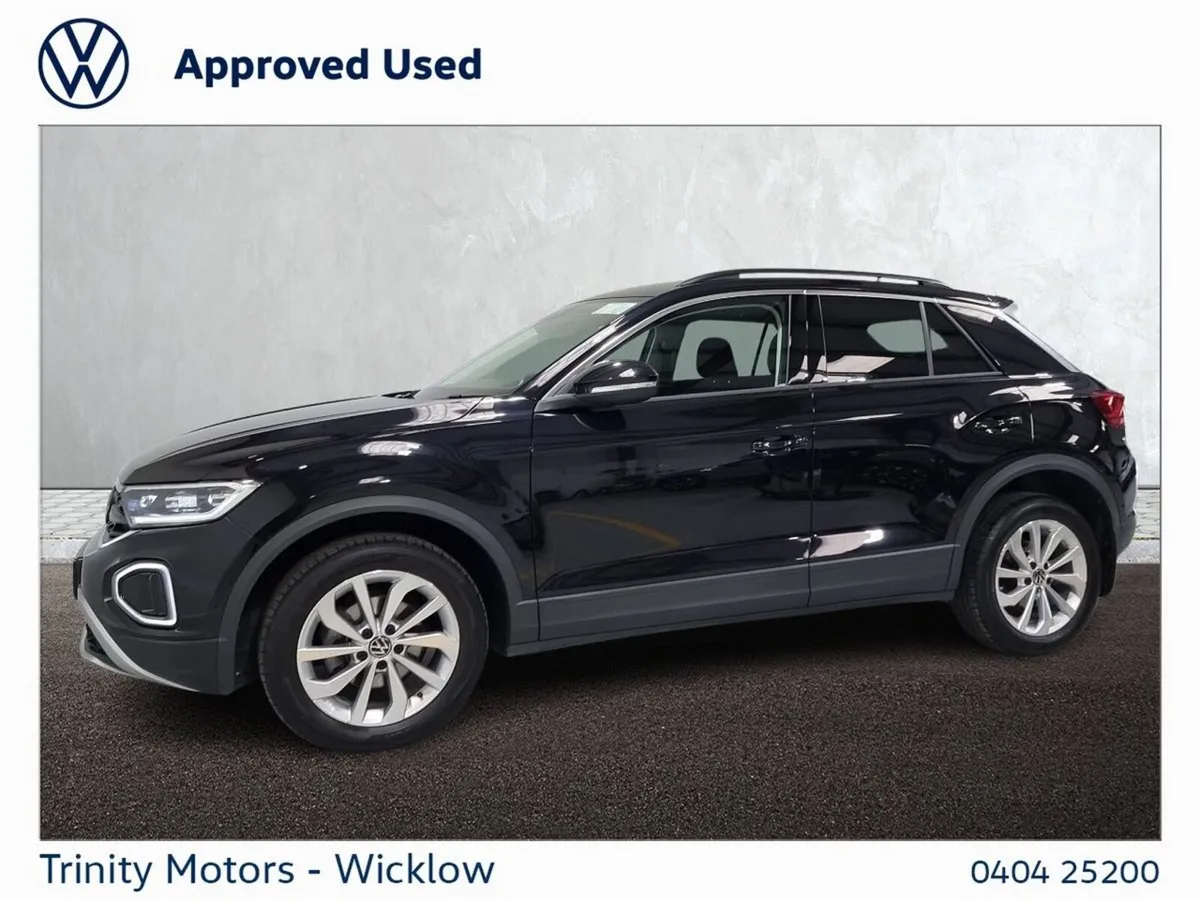 Volkswagen T-Roc SUV, Petrol, 2026, Black